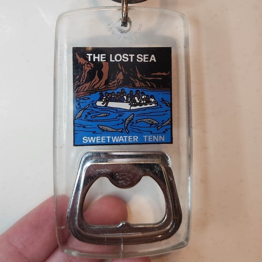 The Lost Sea Acrylic Bottle opener Keychain - Picture 2 of 5